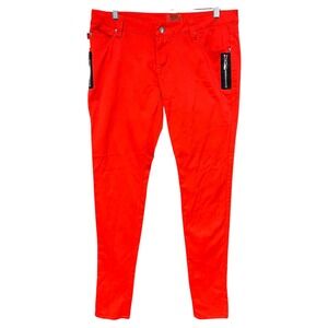 TRIPP‎ NYC Daang Goodman bright orange skinny jeans Women's Size 11